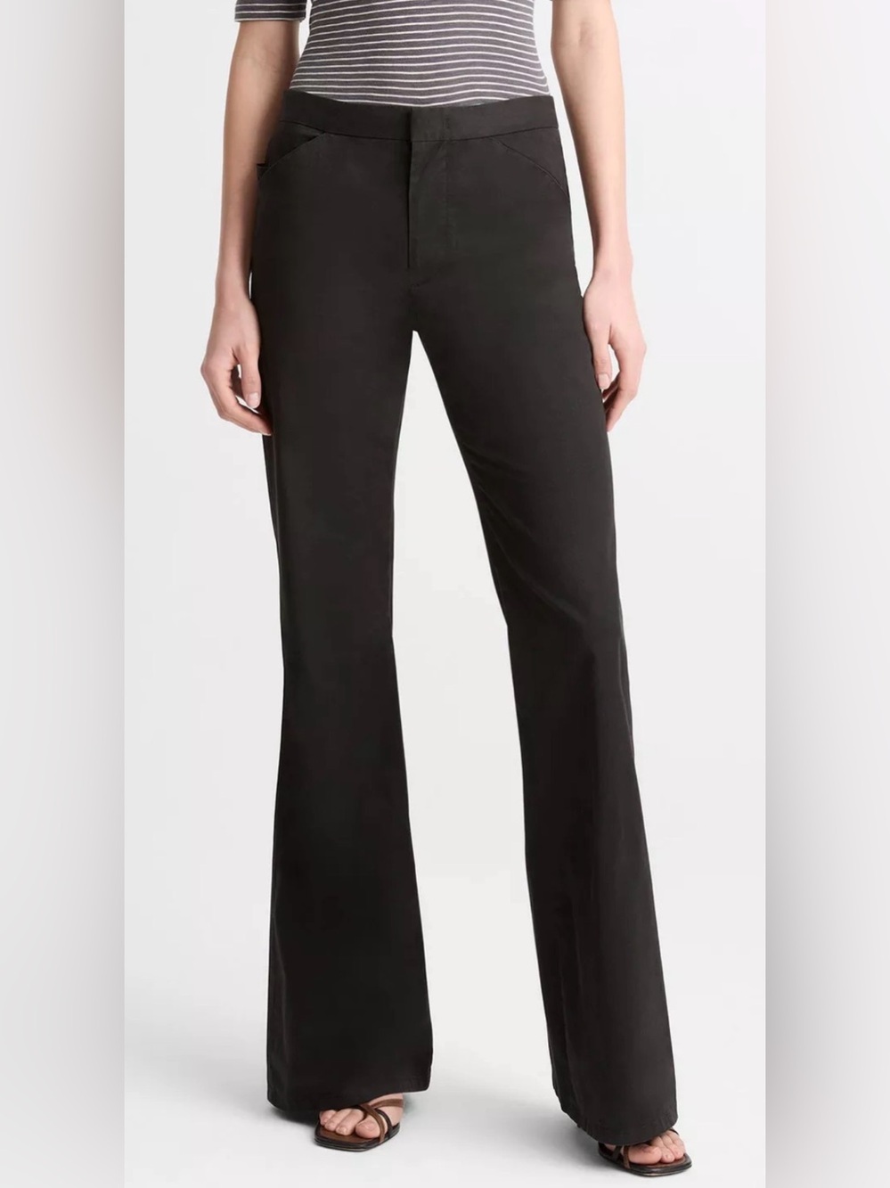 NWT - Vince Black Flare Leg Trousers